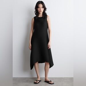 Cos Pleated Midi Dress